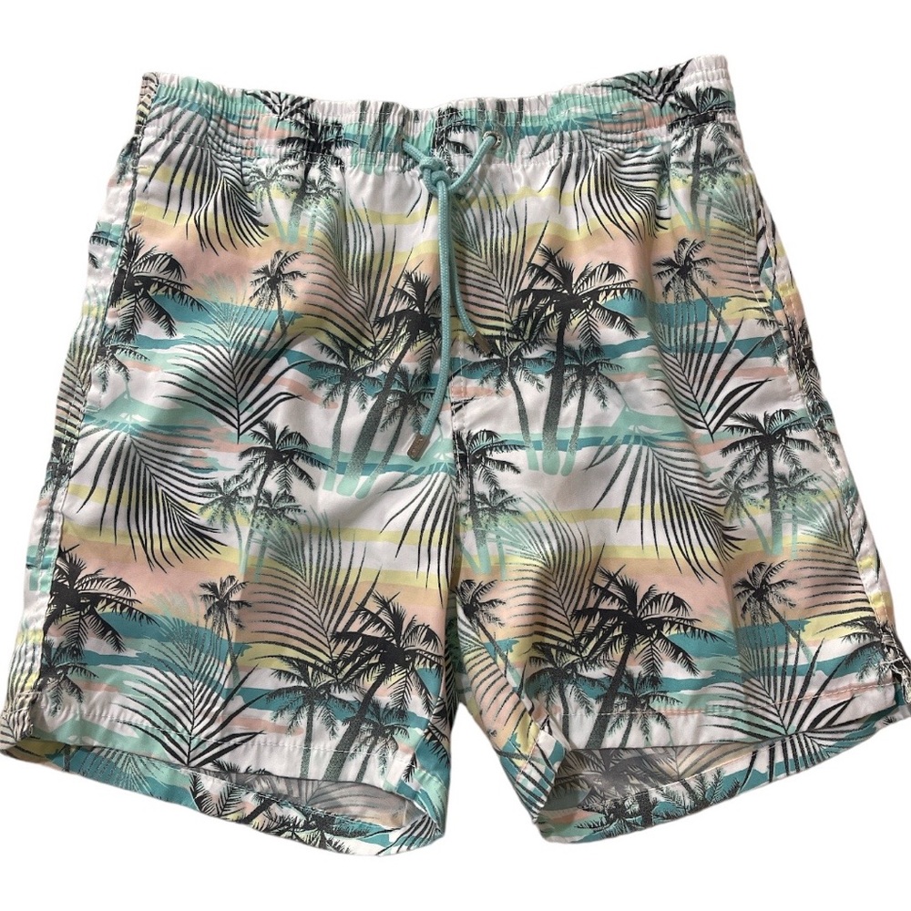 Ingear Swim Trunks Palm Trees Mens Medium 32/34